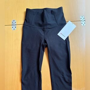 Black Lululemon Zoned in Tight Leggings